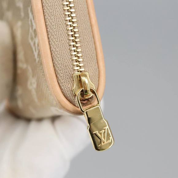 LOUIS VUITTON Monogram Laminated Jacquard Zippy Coin Purse M82483 Auth 100863SA - Picture 8 of 16